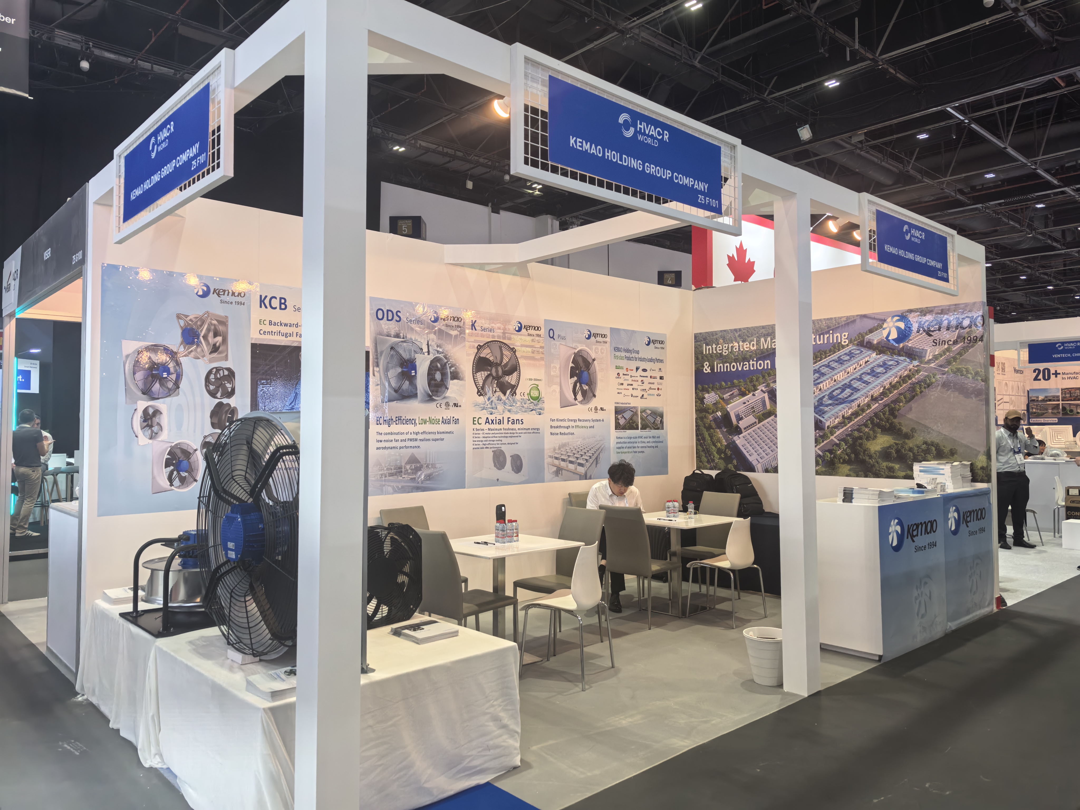 Zhejiang Kemao Holding Group Co., Ltd. viser innovation på BIG 5 Global Dubai