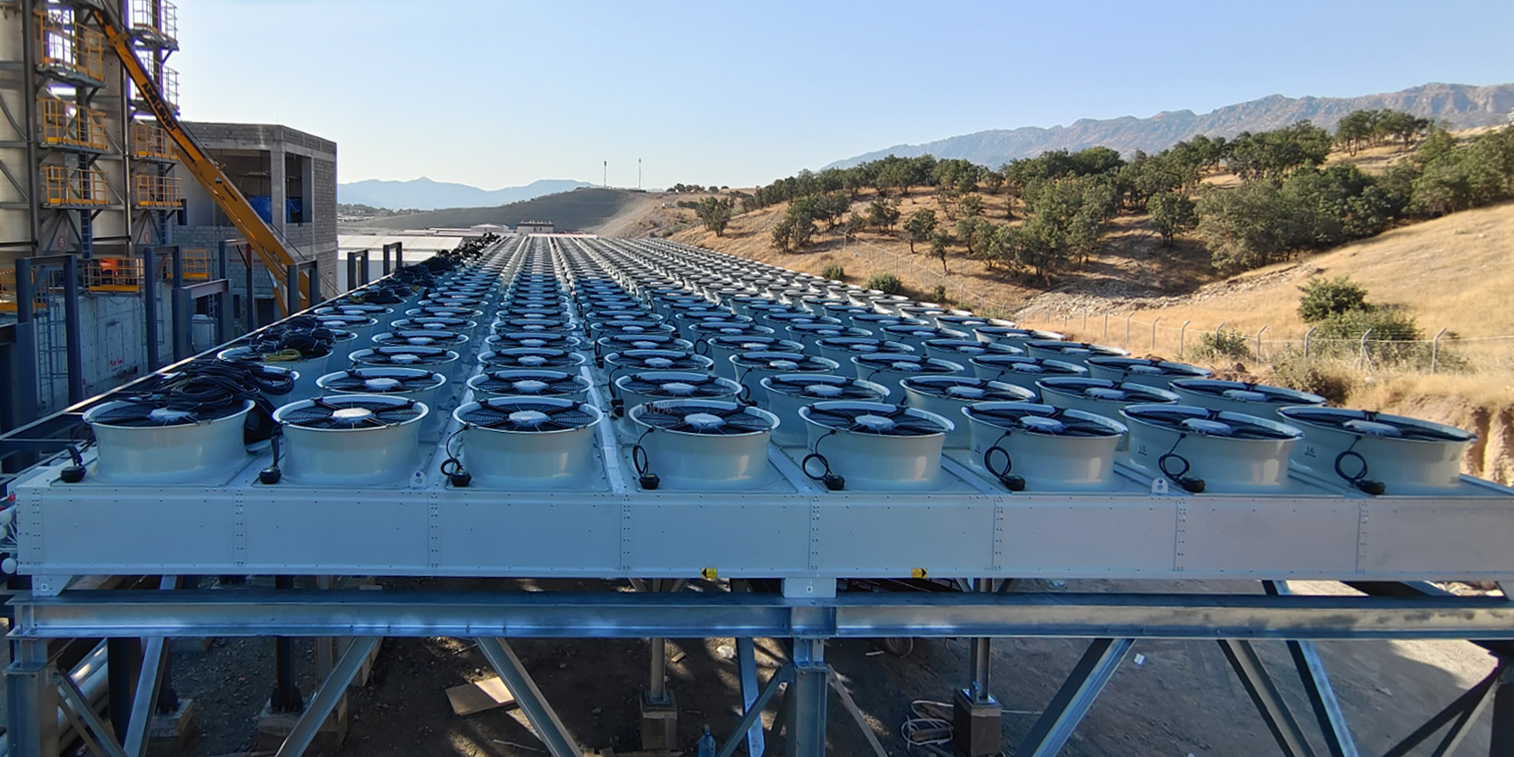 Irak Diesel Generator Set Radiator Water Tank Project